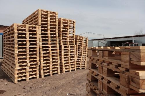 Wooden,Pallets.,Wooden,Pallets,For,Transportation,Of,Building,Materials.eco Friendly,Products.